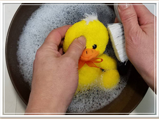 ぬいぐるみクリーニング