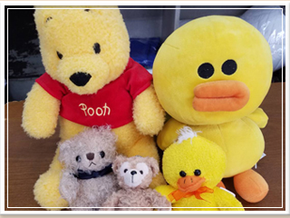 ぬいぐるみクリーニング