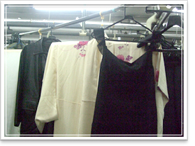 皮バック、皮靴、和服、毛皮、ドレス